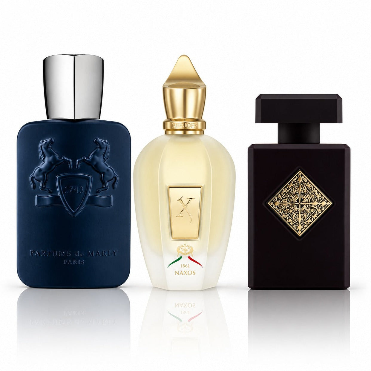 3 Men’s Perfumes Kit - Parfums de Marly Layton, Xerjoff Naxos & Initio Side Effect