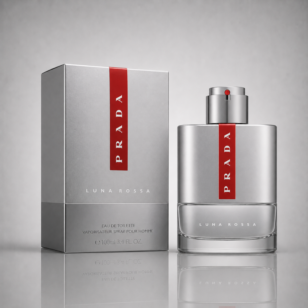 3 Men's Perfumes Kit - Prada Luna Rossa, Versace Eros, Le Beau
