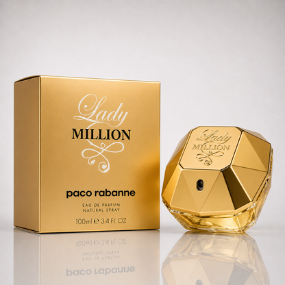 3 Women's Perfumes Kit - Lady Million Rabanne, Lancôme La Vie Est Belle & Chanel Coco Mademoiselle