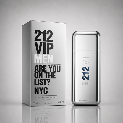 3 Men's Perfumes Kit - 212 VIP Men, Ferrari Black & Bvlgari In Black