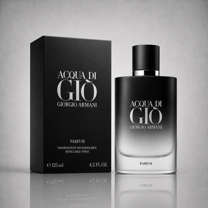 3 Men's Perfumes Kit - Dior Sauvage, Bleu de Chanel & Acqua di Giò Armani