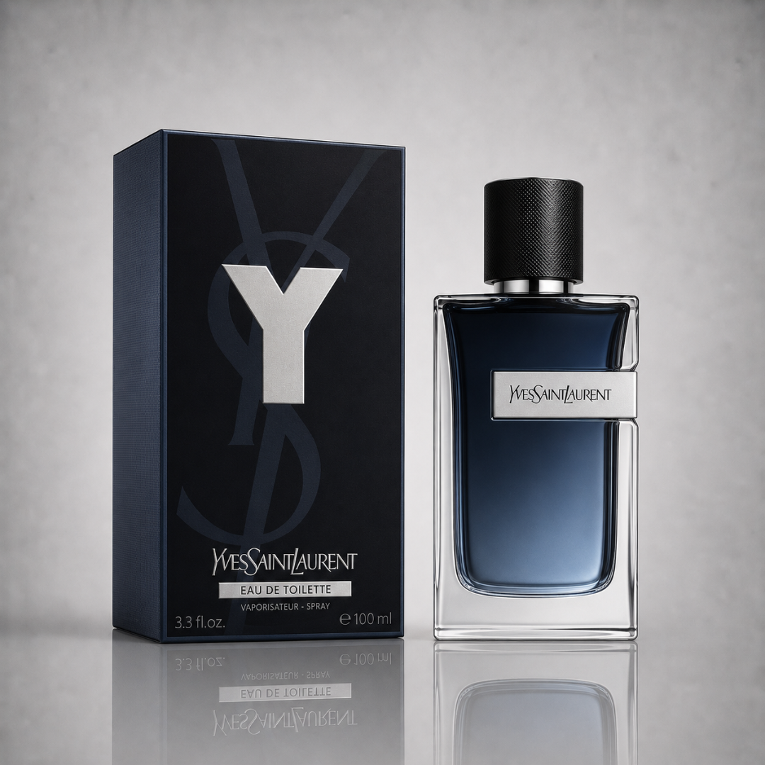 3 Men's Perfumes Kit - Y by Yves Saint Laurent, Sauvage by Dior & Versace Eros