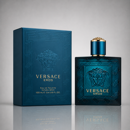 3 Men's Perfumes Kit - Prada Luna Rossa, Versace Eros, Le Beau
