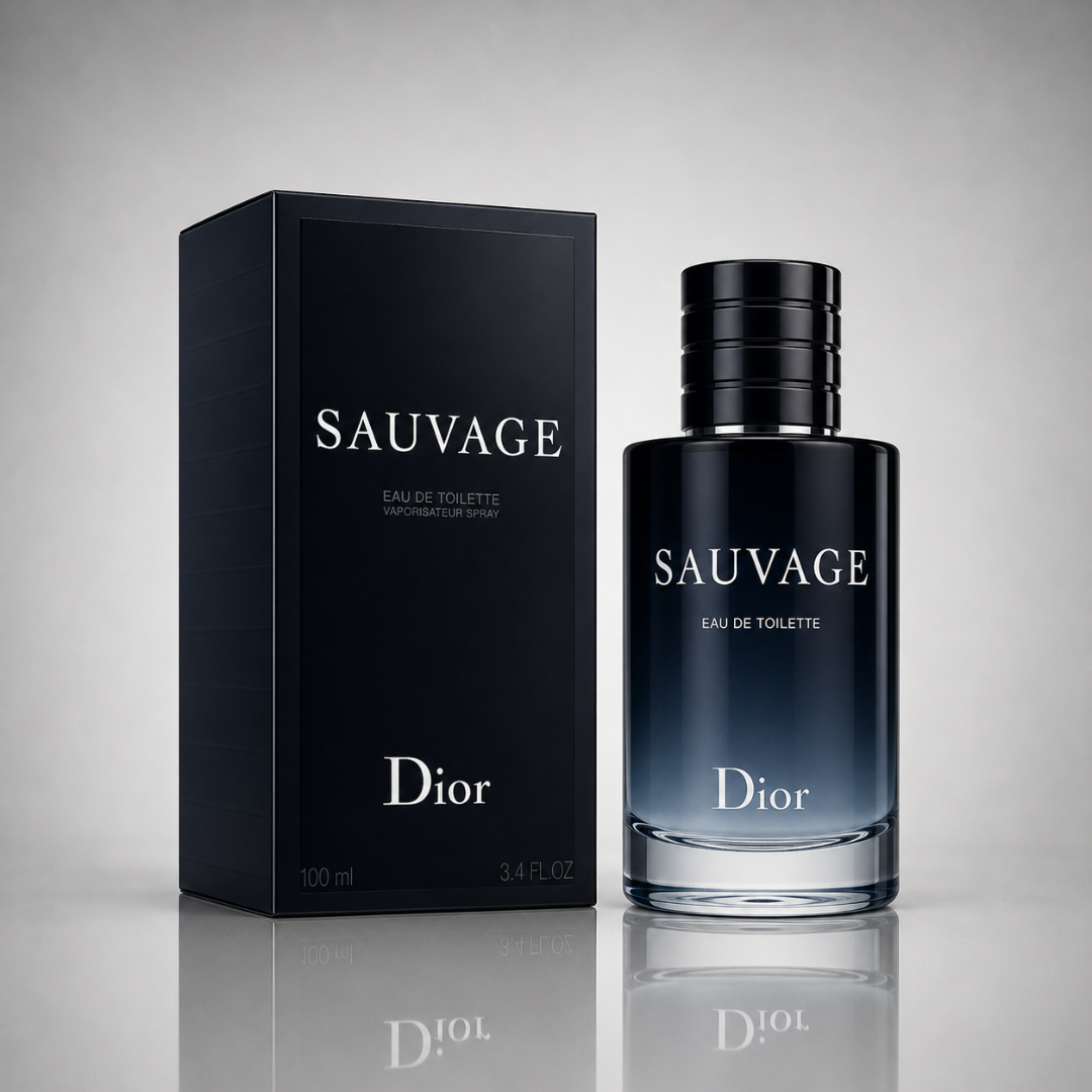 3 Men's Perfumes Kit - Dior Sauvage, Bleu de Chanel & Hugo Boss Bottled