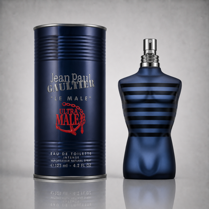 3 Men's Perfumes Kit - Dylan Blue by Versace, Phantom by Paco Rabanne & Ultra Male by Jean Paul Gaultier