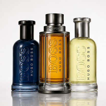 3 Men's Perfumes Kit - Boss Bottled Infinite, Boss The Scent & Boss Bottled