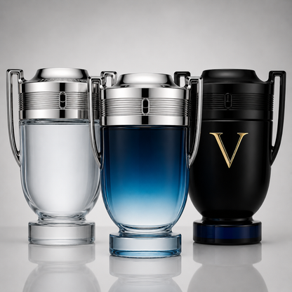 3 Men's Perfumes Kit - Invictus Legend, Invictus & Invictus Victory Elixir by Paco Rabanne