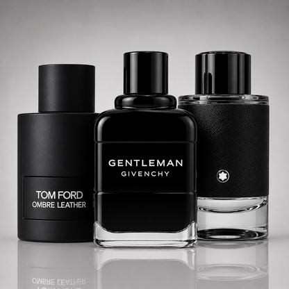 3 Perfumes Kit - Tom Ford Ombre Leather, Givenchy Gentleman, Montblanc Explorer